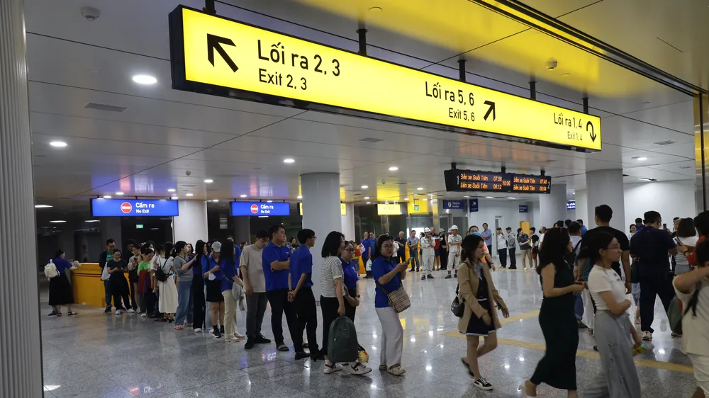 Từ ngày 6-6, hành khách đi metro Bến Thành - Suối Tiên có thể thanh toán qua Zalopay