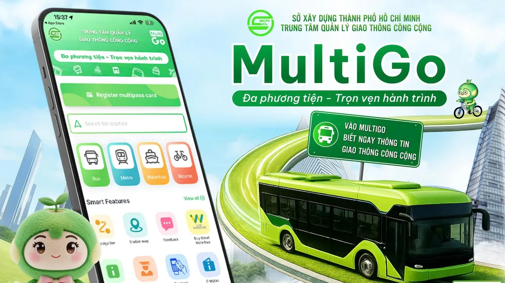 TPHCM tăng tốc chuyển đổi số và "xanh hóa" xe buýt