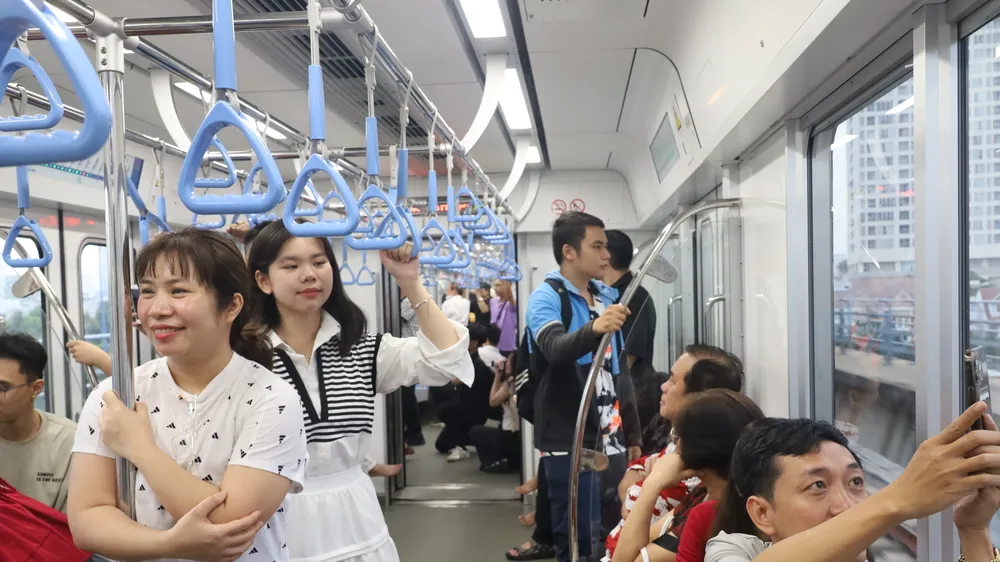 Metro Bến Thành - Suối Tiên miễn phí vé ngày Quốc khánh 2-9