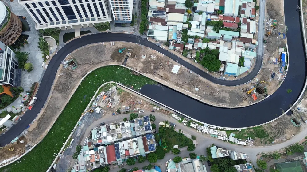 Rạch Xuyên Tâm dự kiến hoàn thành toàn bộ vào năm 2027. Ảnh: QUỐC HÙNG