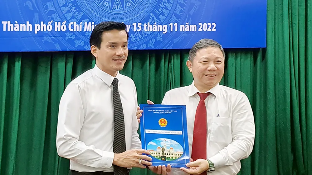 Sở Văn hóa và Thể thao TPHCM có Phó Giám đốc mới