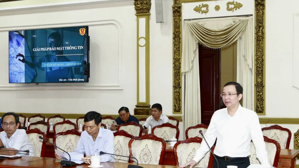 TPHCM tập huấn nâng cao kỹ năng tiếp nhận xử lý văn bản trên môi trường mạng