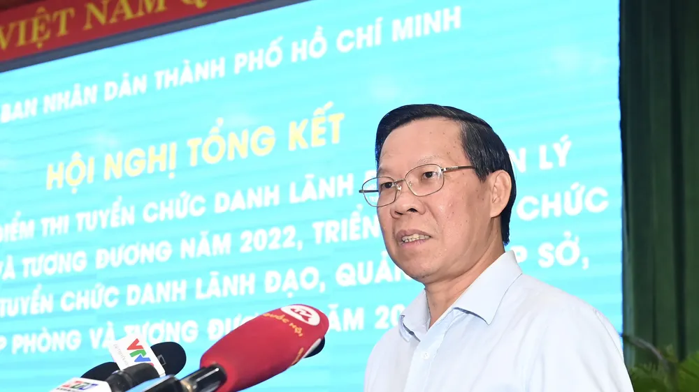Chủ tịch UBND TPHCM Phan Văn Mãi: Công khai, minh bạch trong thi tuyển cán bộ lãnh đạo