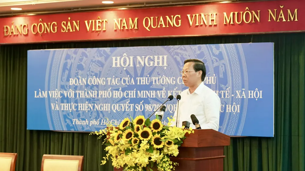 Chủ tịch UBND TPHCM Phan Văn Mãi: GRDP của TPHCM 6 tháng đầu năm tăng cao nhất từ năm 2020 đến nay