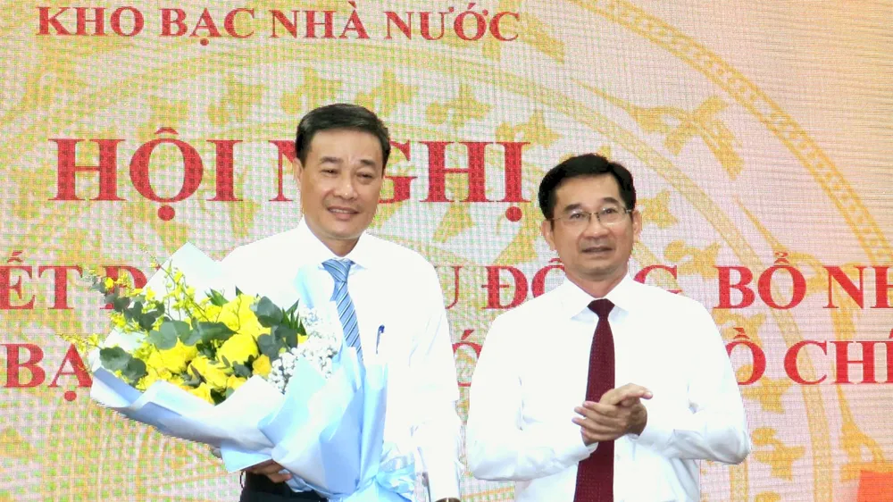 Công bố Quyết định của Bộ Tài chính điều động, bổ nhiệm Giám đốc Kho bạc Nhà nước TPHCM