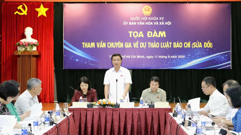 Sớm sửa đổi, bổ sung Luật Báo chí để đáp ứng thực tiễn