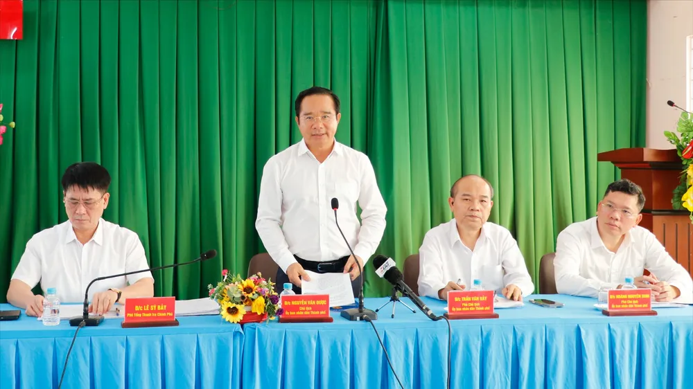 Lãnh đạo TPHCM và Thanh tra Chính phủ tiếp xúc người dân bị ảnh hưởng bởi Khu đô thị mới Thủ Thiêm