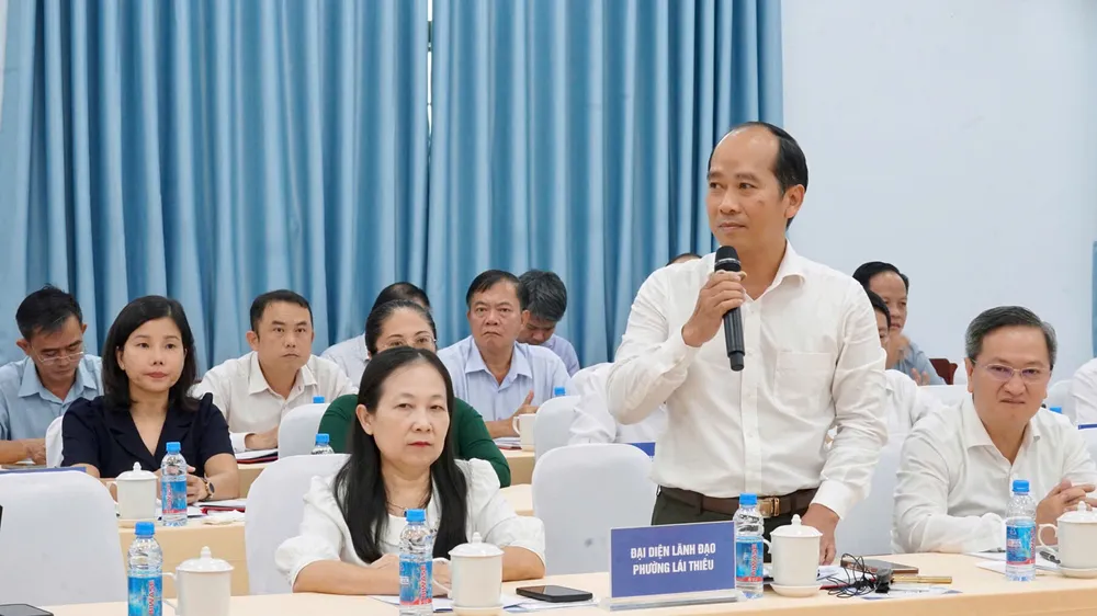 Các xã, phường khu vực Bình Dương kiến nghị gỡ khó về nhân sự, trường lớp