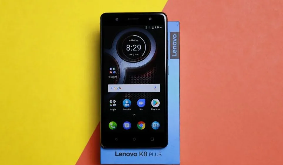 Lenovo K8 Plus với camera kép