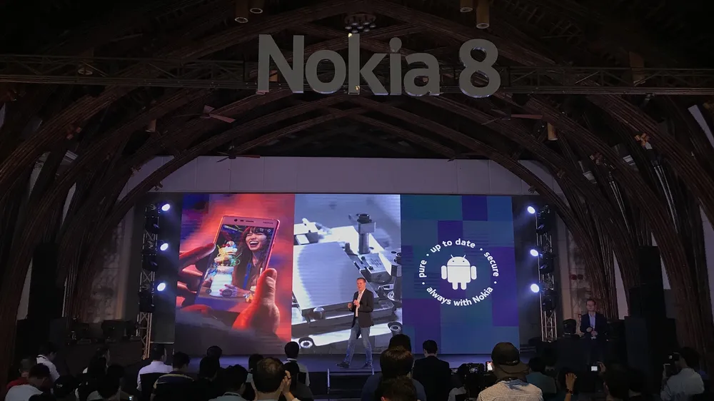 Nokia 8 đã sẵn sàng nâng cấp lên Android TM 8.0