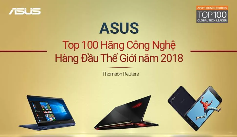 Asus với rất nhiều thiết bị công nghệ quen thộc