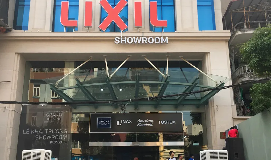 Showroom tại Hà Nội của Công ty LIXIL 