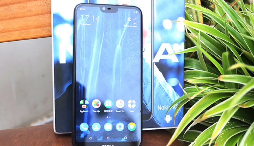 Nokia X6 (2018) với "tai thỏ"