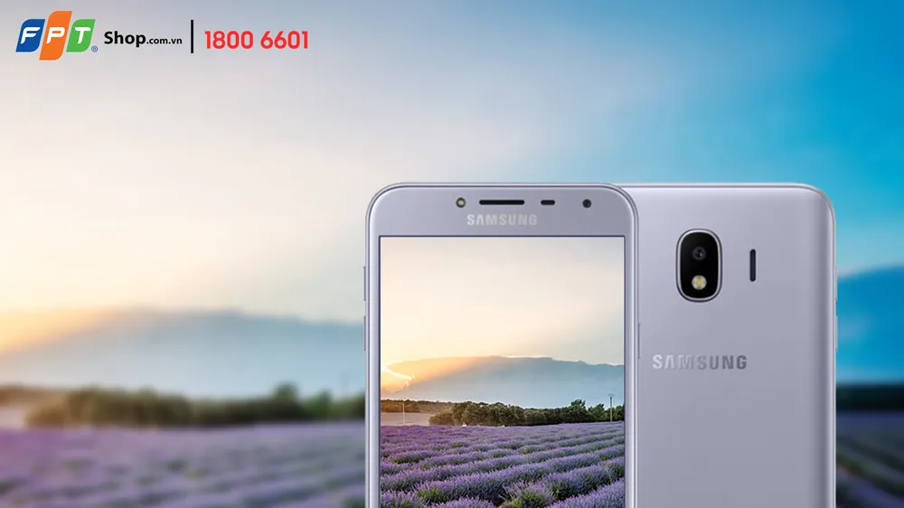 Samsung Galaxy J4 32GB màu Tím Lavender 