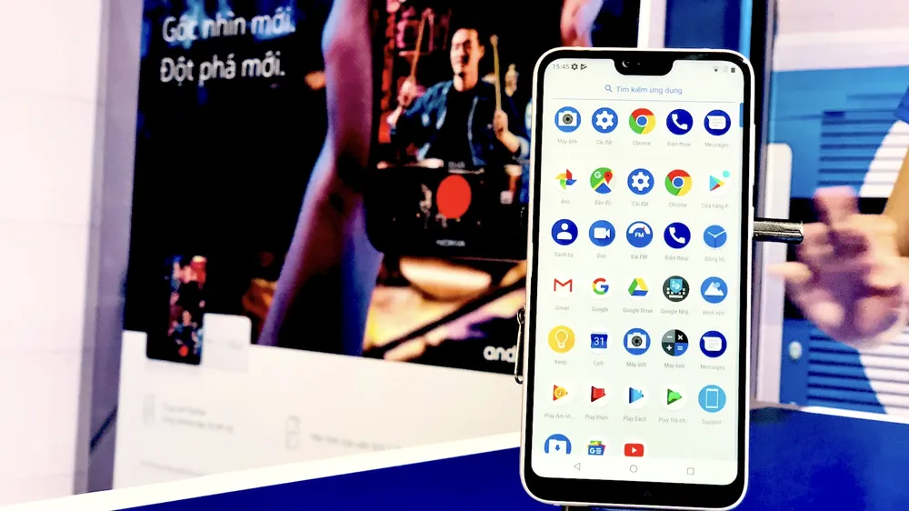 Nokia 6.1 plus với thiết kế tràn viền