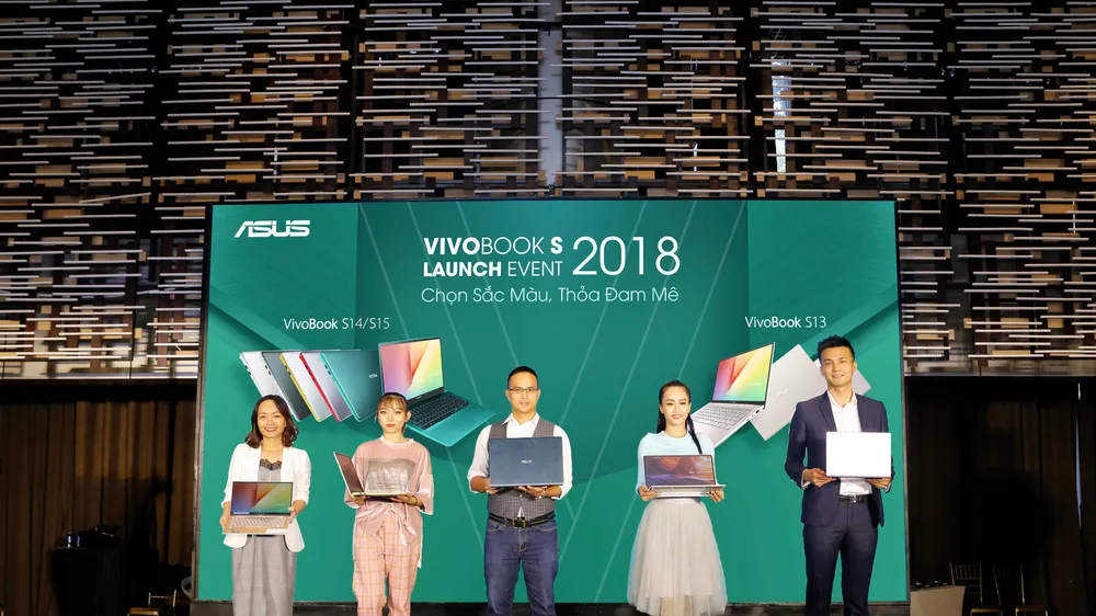 ASUS Việt Nam chính thức ra mắt bộ ba laptop VivoBook S