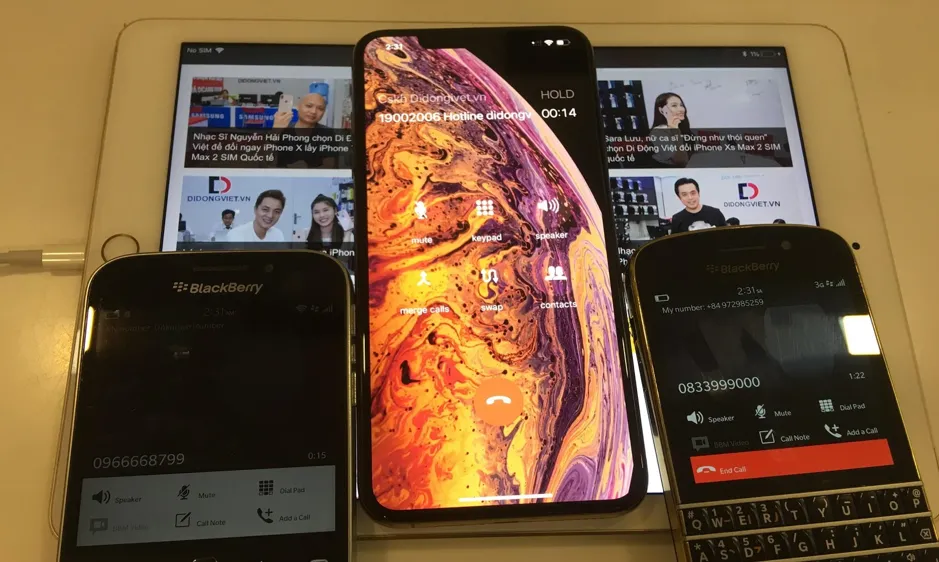 Cấu hình 2 sim online cùng lúc trên iPhone Xs Max không hề phức tạp