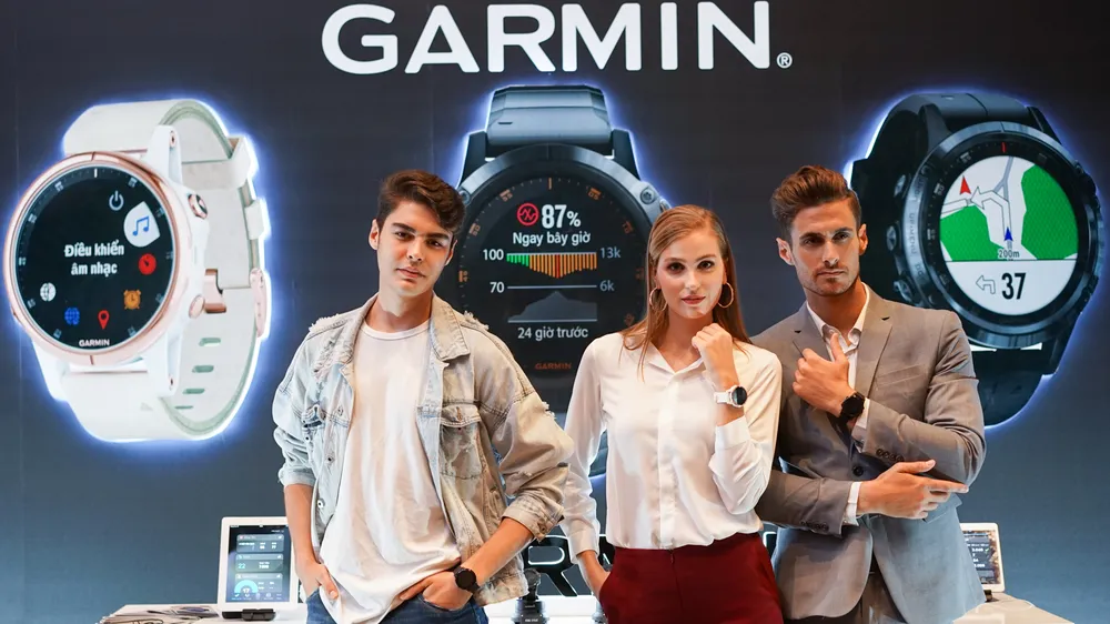 Thương hiệu Garmin đã tham gia trực tiếp vào thể thao chứ không hẵn bán thiết bị