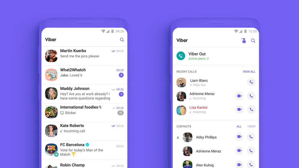Viber 10 với thiết kế mới
