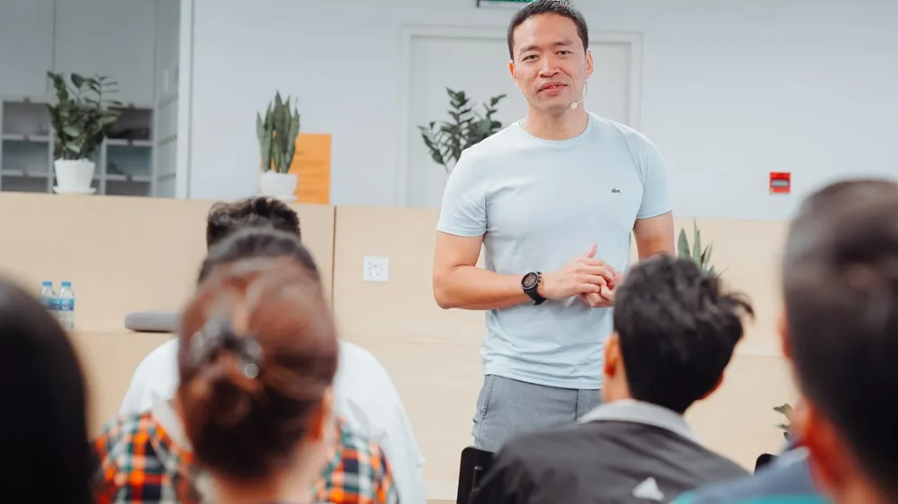 CEO VNG Lê Hồng Minh tại đại học FULBRIGHT