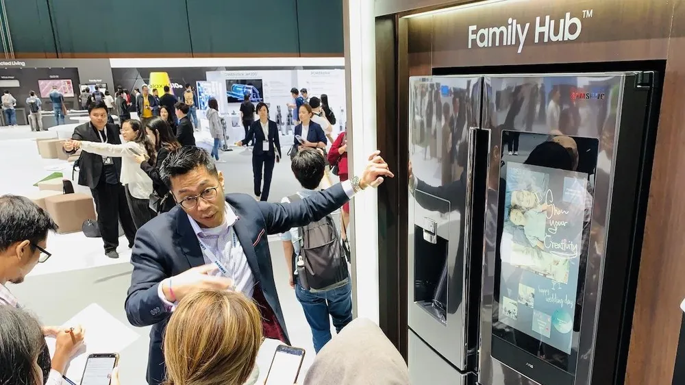 Samsung giới thiệu Tủ lạnh có kết nối Family Hub