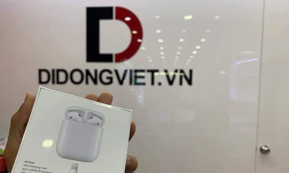 Airpods 2 đầu tiên về Việt Nam tại Di Động Việt