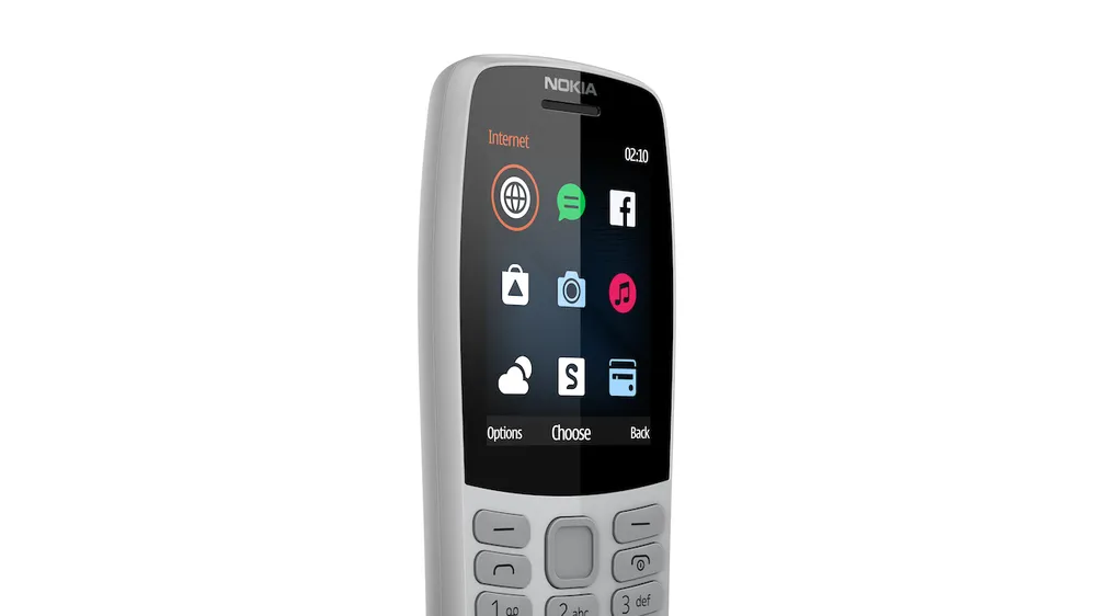 Nokia 210 màu xám