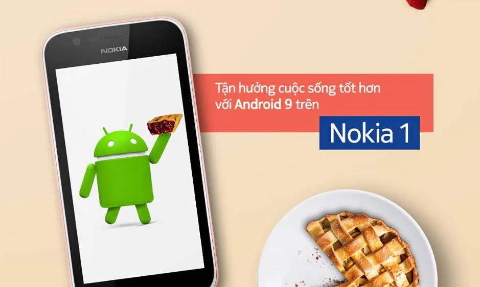Nokia 1 lên Android 9 Pie, phiên bản Go