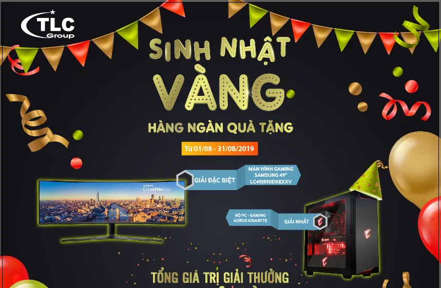 Cơ hội nhận tới hơn 10 ngàn quà tặng may mắn từ TLC 