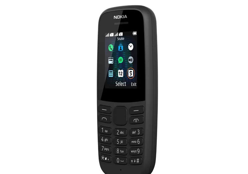 Nokia 105 mới sở hữu thiết kế đơn giản và độ bền bỉ với thân máy bằng polycarbonate