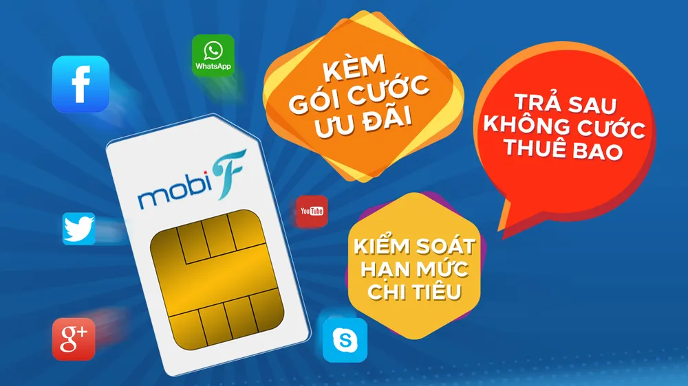 MobiFone ra mắt gói cước trả sau MobiF