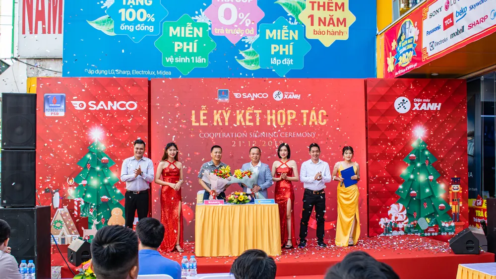 Hơn 20.000 sản phẩm tivi Sanco được bán tại Điện máy Xanh 