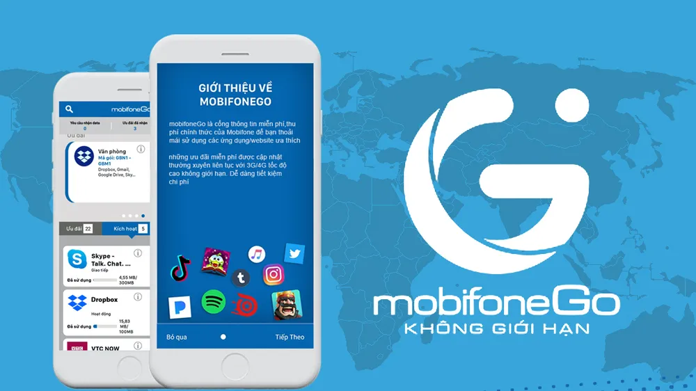 MobiFoneGo là cổng cung cấp data không giới hạn cho một hoặc một nhóm ứng dụng. 