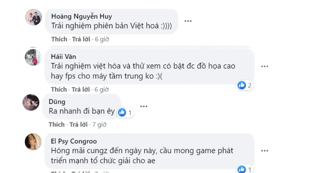 Các game thủ mong chờ Call of Duty: Mobile VN 