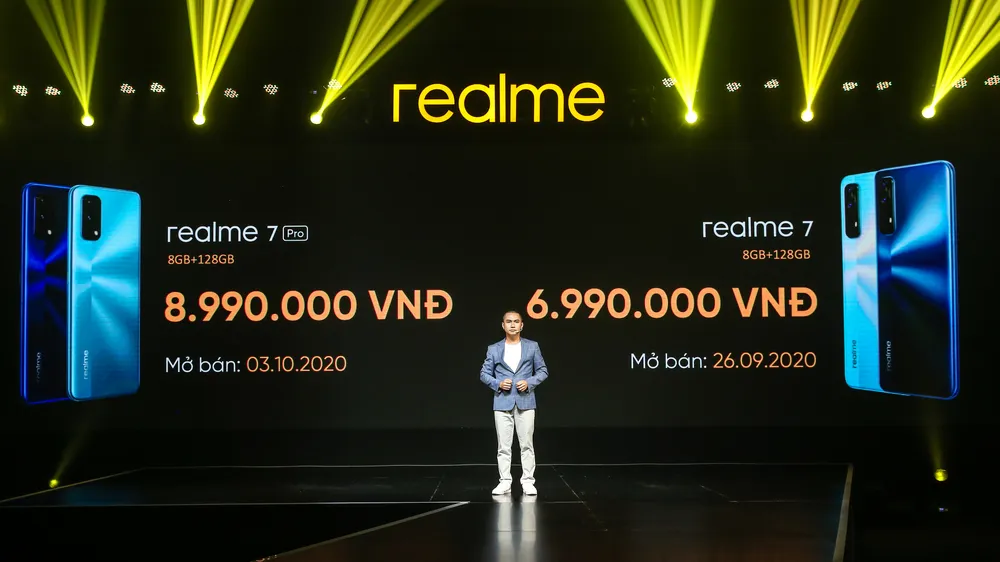 Realme 7 và 7 Pro bán độc quyền tại Thế giới di động 