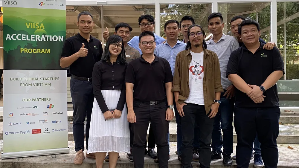 Các thành viên startup khoá 8