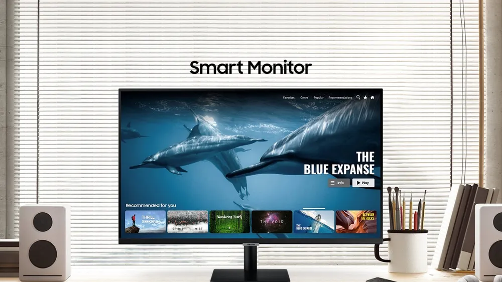 Samsung M7 và M5 dòng màn hình thông minh không cần máy tính 