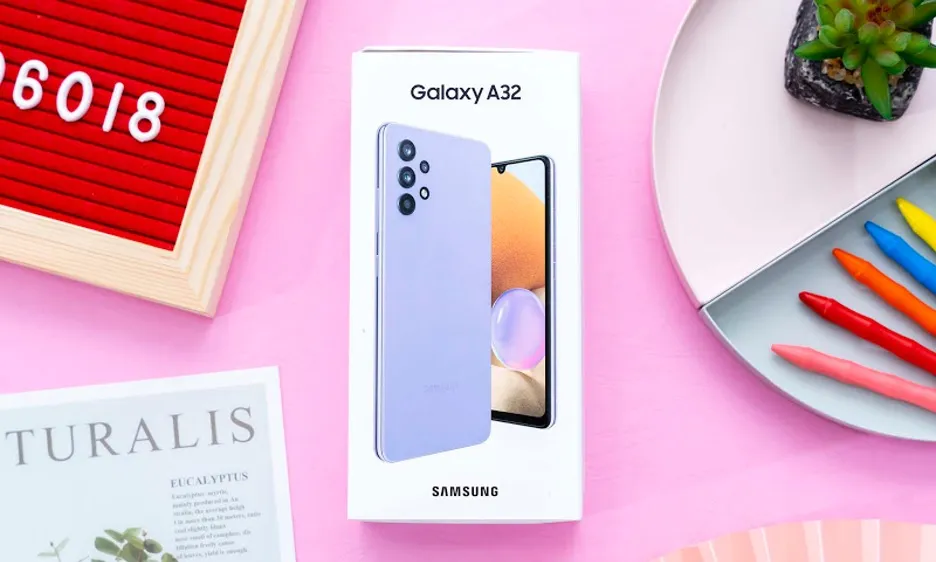 Galaxy A32, smartphone tầm trung với thiết kế thời thượng