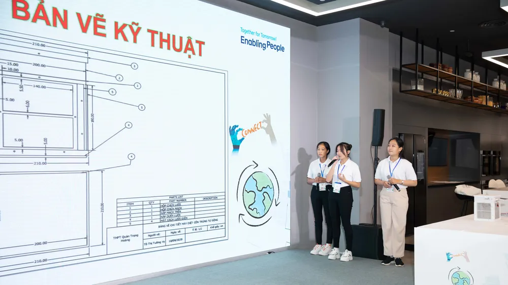 Cuộc thi Solve For Tomorrow khuyến khích khả năng sáng tạo của học sinh 