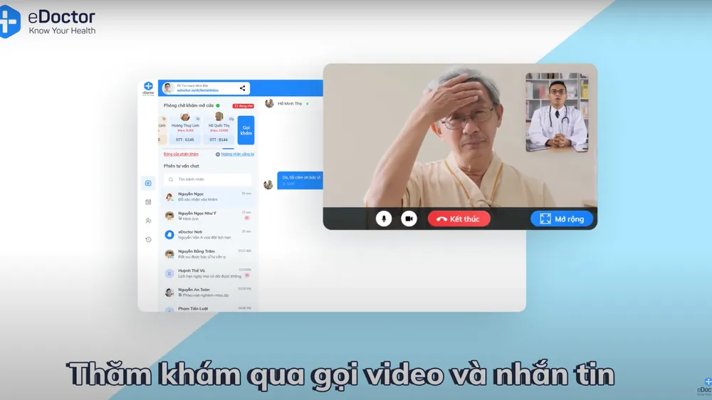 eDoctor ra mắt tính năng Phòng khám trực tuyến 