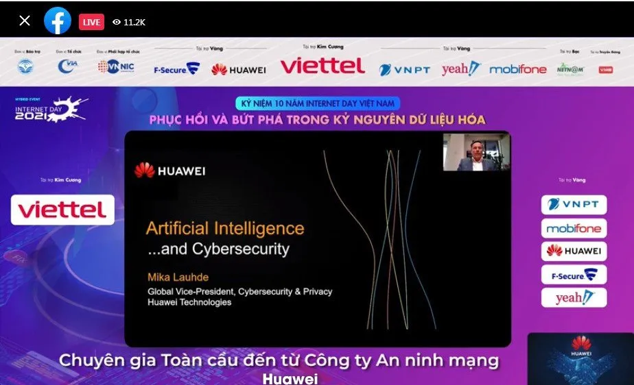 Ông Mika Lauhde trình bày tại sự kiện