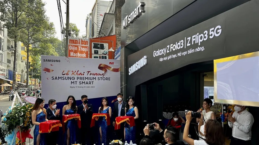 MT Smart, hệ thống Samsung Premium Store chính thức khai trương