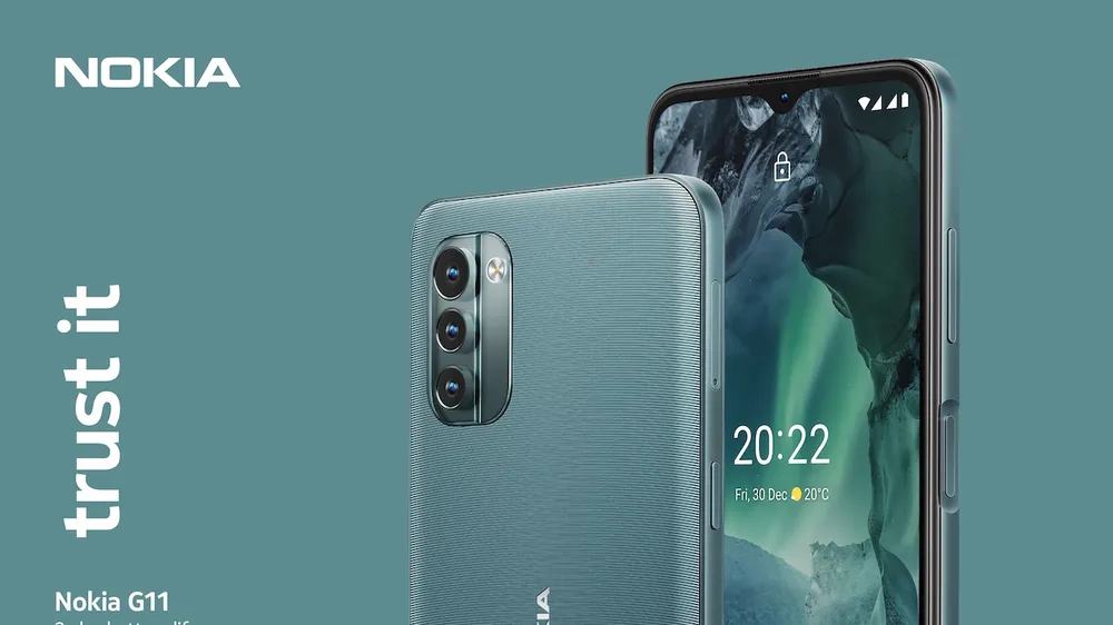 Nokia G11, một trong ba sản phẩm mới nhất Nokia ra mắt thị trường Việt Nam