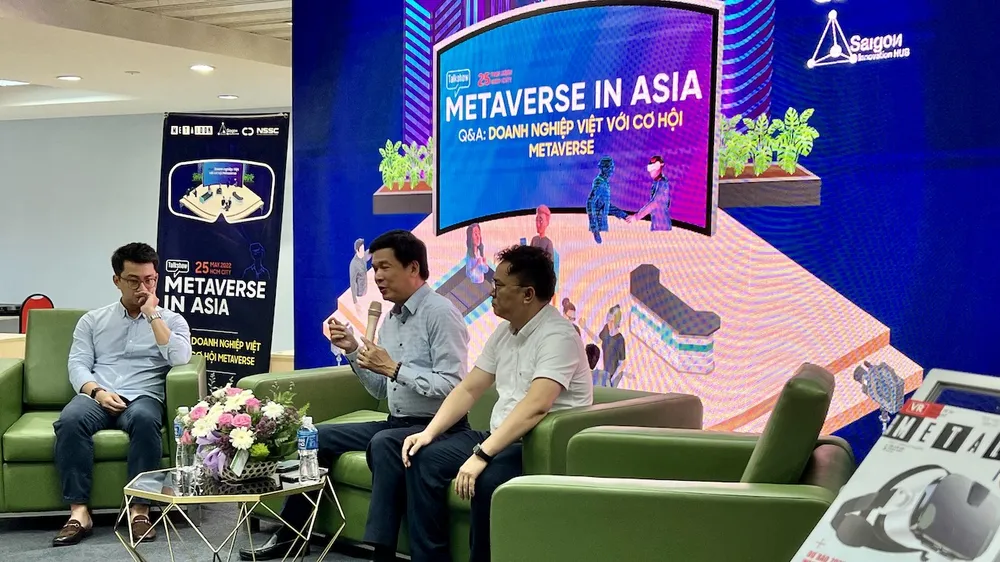 Các đại biểu trao đổi tại sự kiện "Metaverse in Asia"