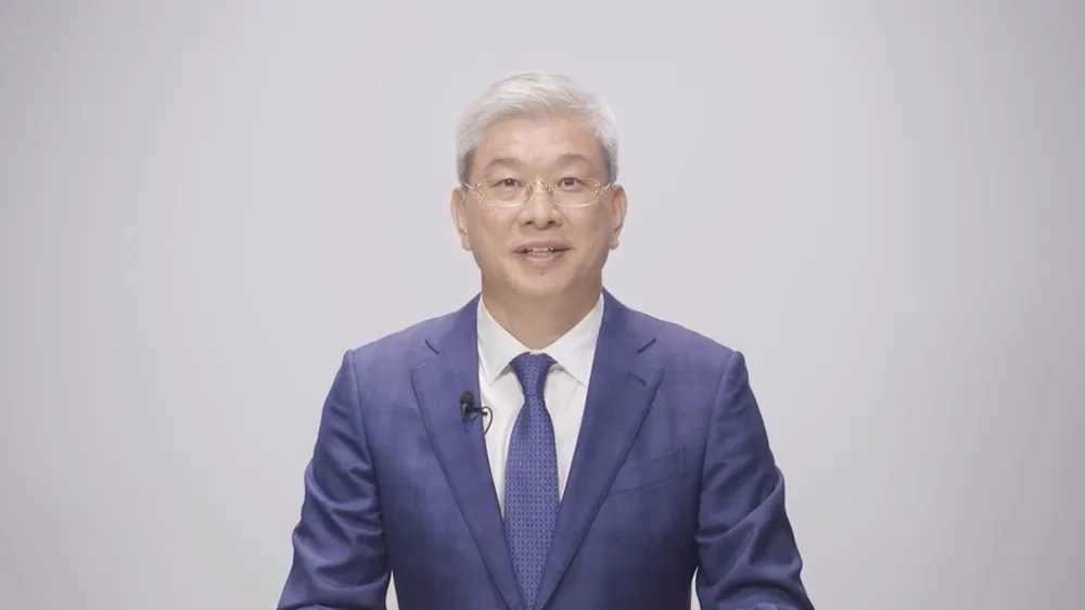 ​ Ông William Xu, Giám đốc Hội đồng Quản trị kiêm Chủ tịch Viện Nghiên cứu Chiến lược của Huawei tại sự kiện