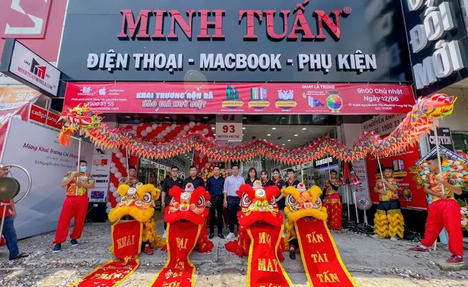 Minh Tuấn Mobile vừa khai trương cửa hàng mới tạu quận 12