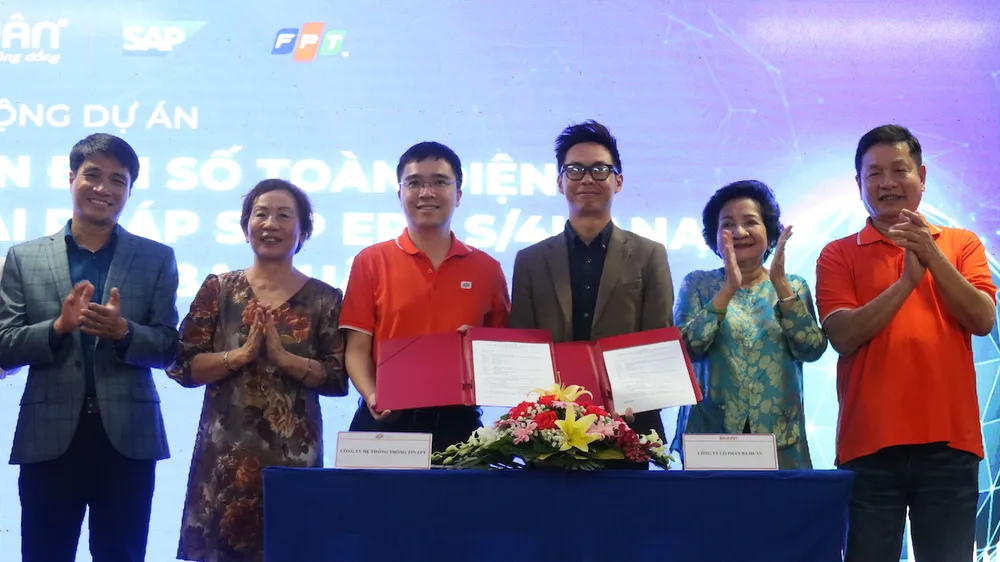 ập đoàn FPT và Công ty Cổ phần Ba Huân ký kết hợp tác