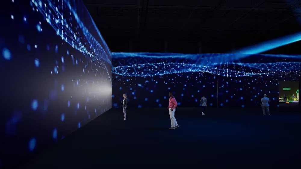 Không gian trình diễn 3D Mapping