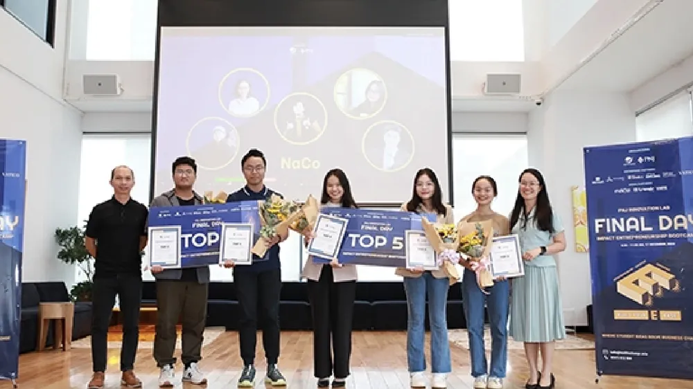 Top 5 ý tưởng khởi nghiệp xuất sắc IEB 2022 tại buổi chung kết cuộc thi