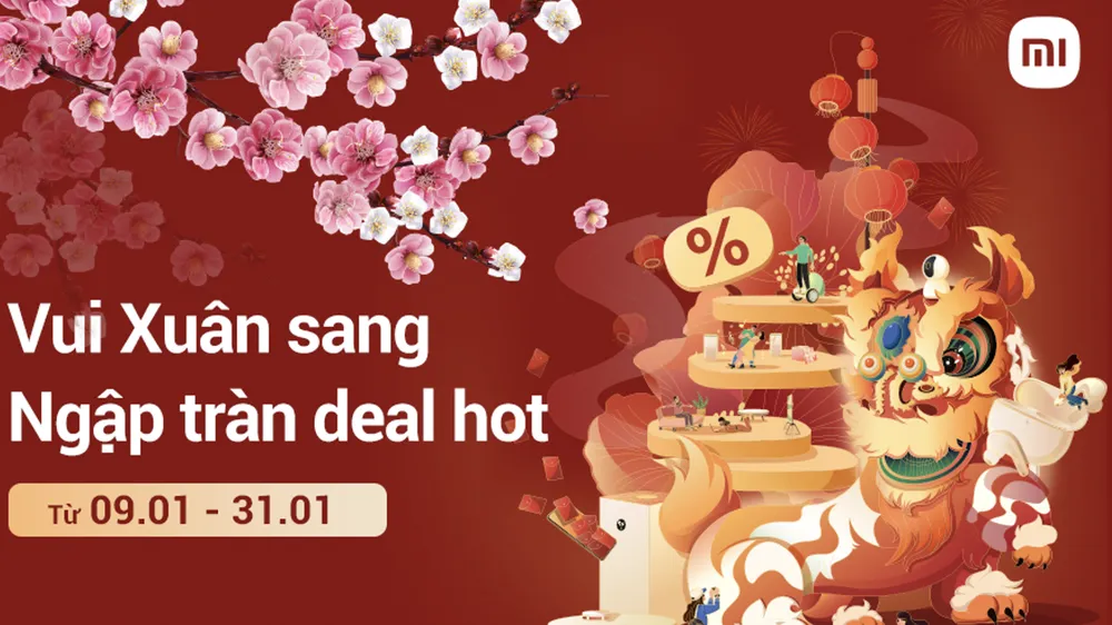Xiaomi Việt Nam đã công bố chương trình khuyến mãi hấp dẫn 